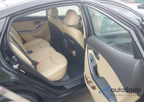 2013 Hyundai Elantra Gls/Limited from USA, damaged, VIN KMHDH4AE3DU577546